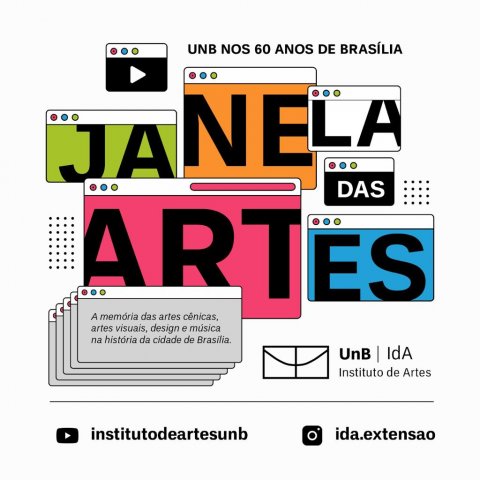Janela das Artes no Canal do IDA no Youtube